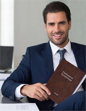 ЕЖЕДНЕВНИК (календарь бухгалтера) Коричневый 1654