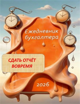 Календарь бухгалтера. Оранжевый 164255